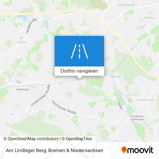 Am Lindlager Berg Karte