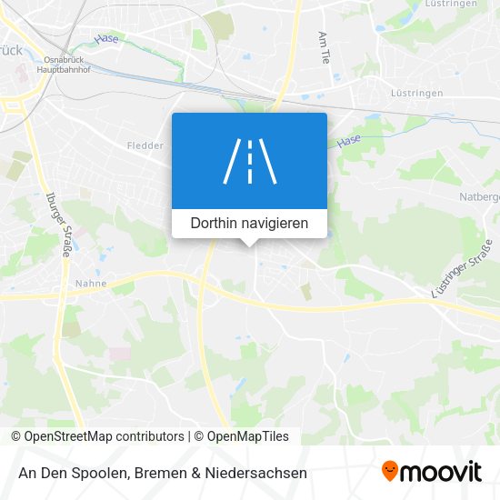 An Den Spoolen Karte