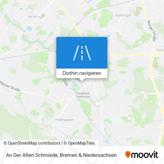 An Der Alten Schmiede Karte