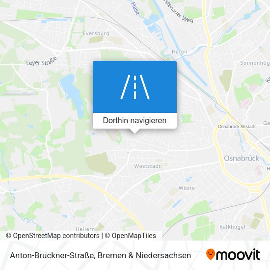 Anton-Bruckner-Straße Karte