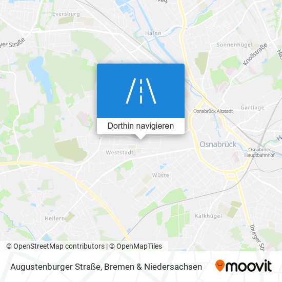 Augustenburger Straße Karte