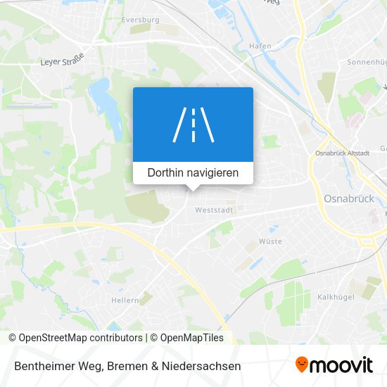 Bentheimer Weg Karte