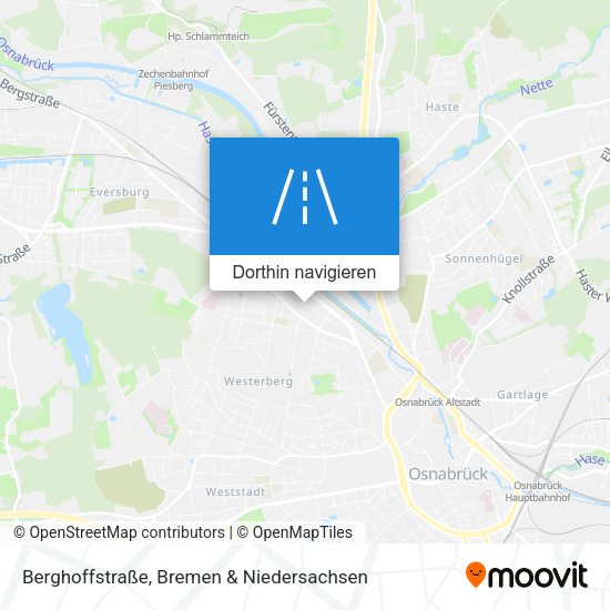 Berghoffstraße Karte