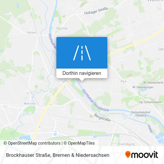 Brockhauser Straße Karte