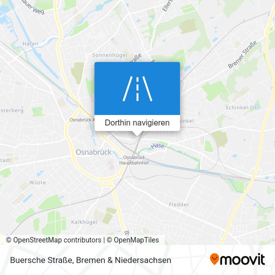 Buersche Straße Karte