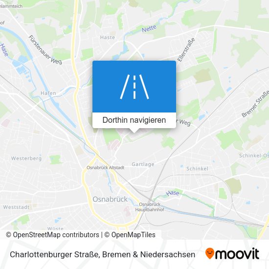 Charlottenburger Straße Karte
