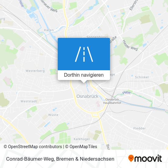 Conrad-Bäumer-Weg Karte