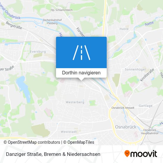 Danziger Straße Karte