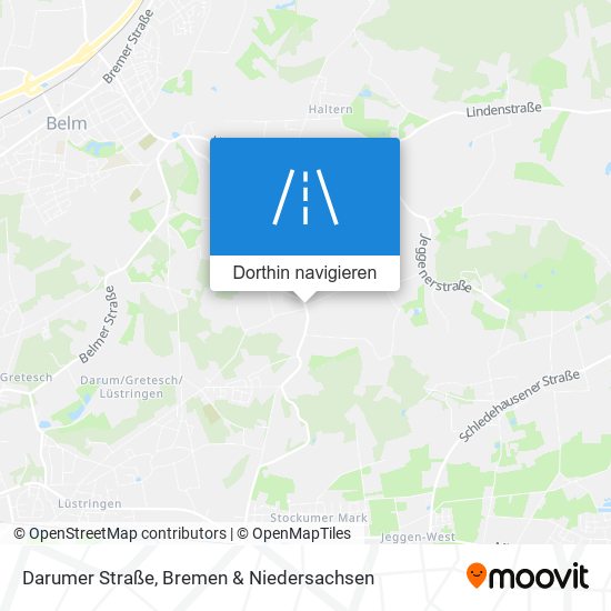Darumer Straße Karte