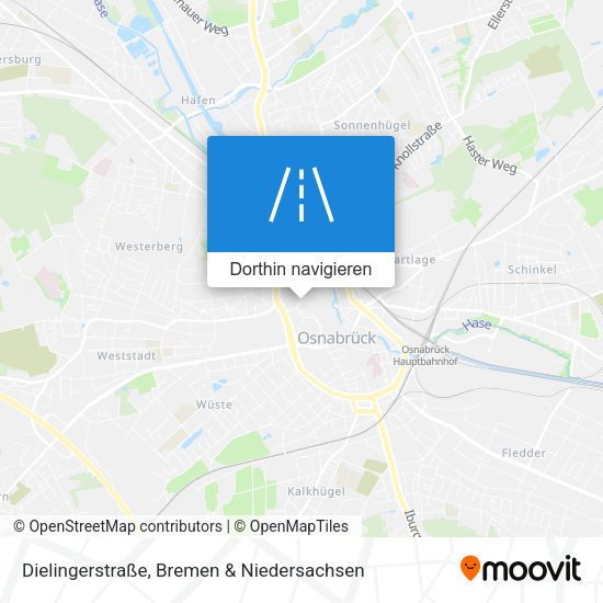Dielingerstraße Karte