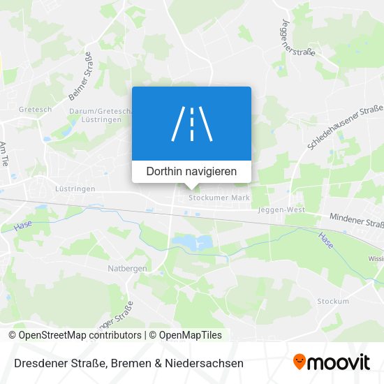 Dresdener Straße Karte