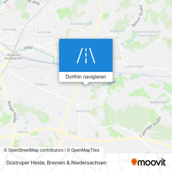Düstruper Heide Karte