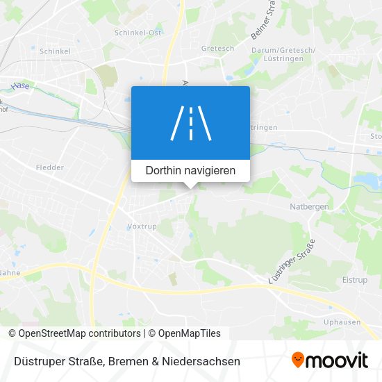 Düstruper Straße Karte