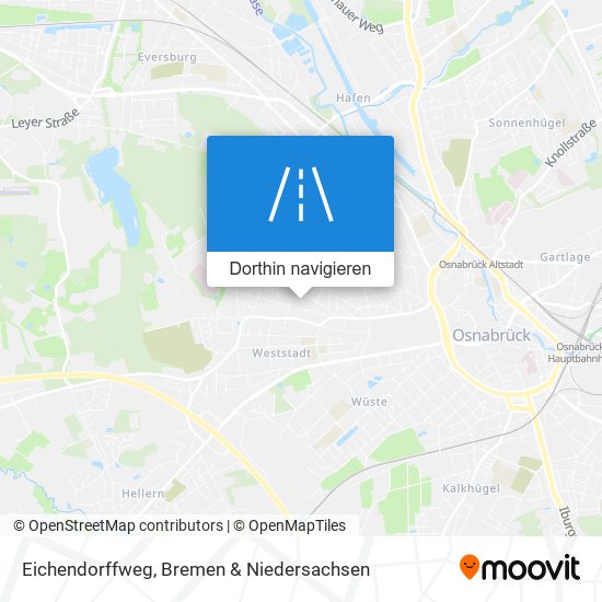 Eichendorffweg Karte