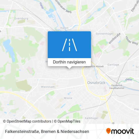 Falkensteinstraße Karte