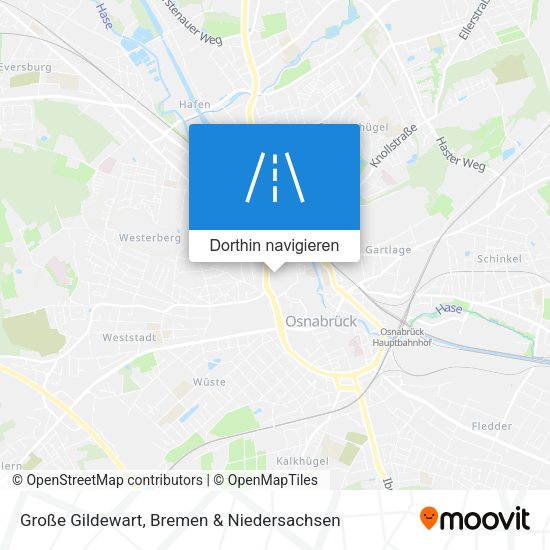 Große Gildewart Karte