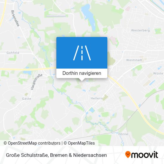 Große Schulstraße Karte