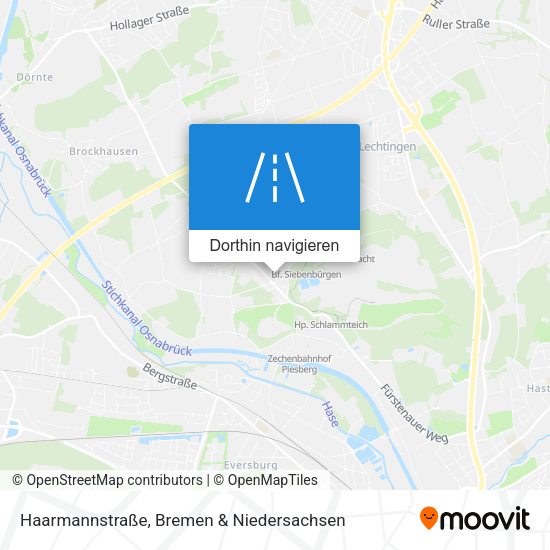 Haarmannstraße Karte