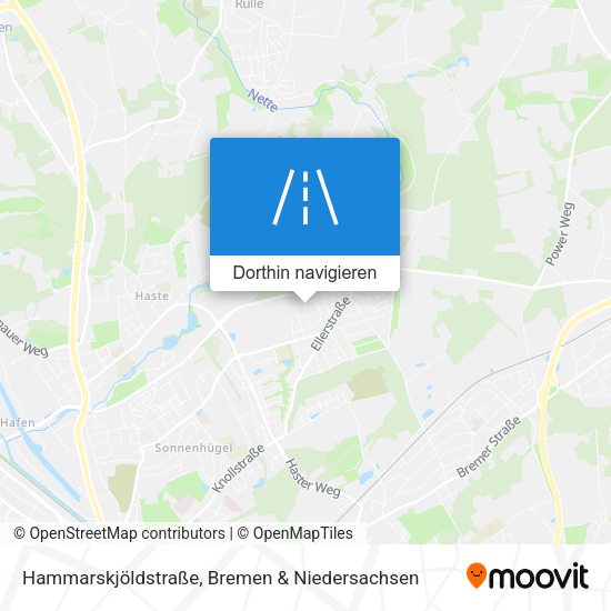 Hammarskjöldstraße Karte