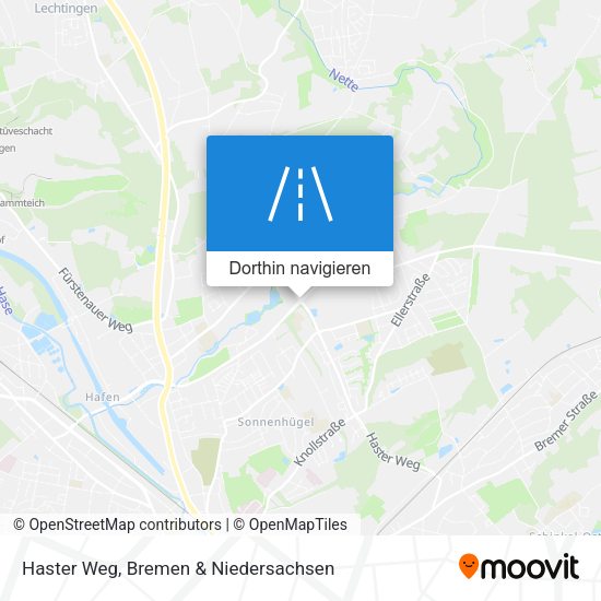 Haster Weg Karte