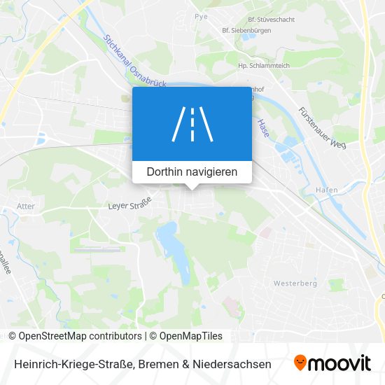 Heinrich-Kriege-Straße Karte