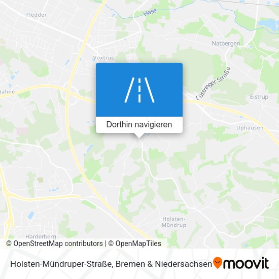 Holsten-Mündruper-Straße Karte