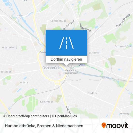 Humboldtbrücke Karte