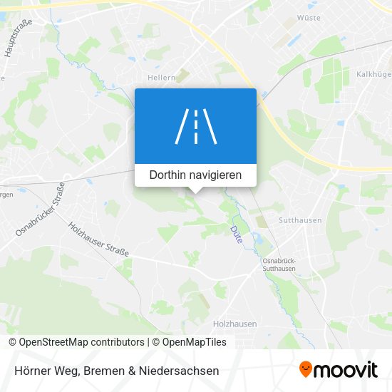 Hörner Weg Karte