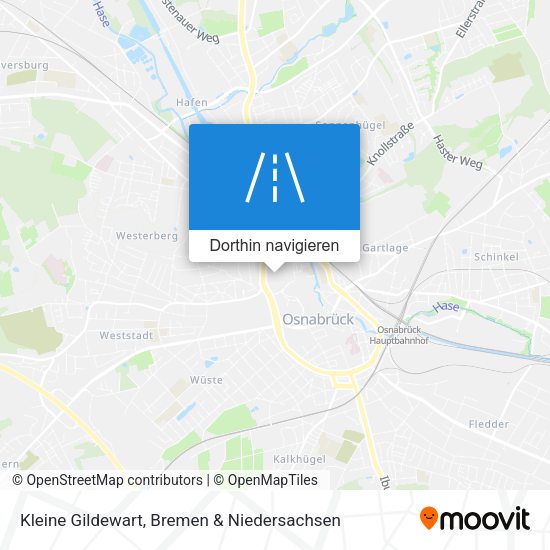 Kleine Gildewart Karte