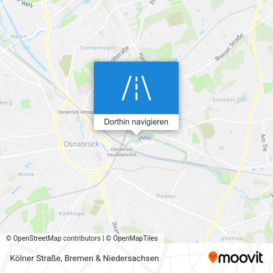 Kölner Straße Karte