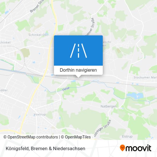 Königsfeld Karte