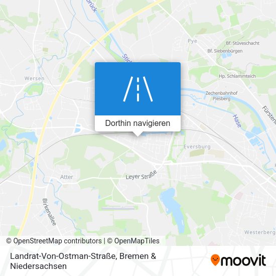 Landrat-Von-Ostman-Straße Karte