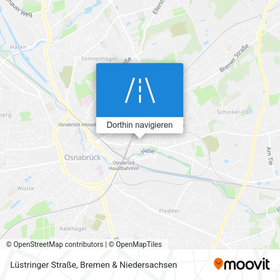 Lüstringer Straße Karte