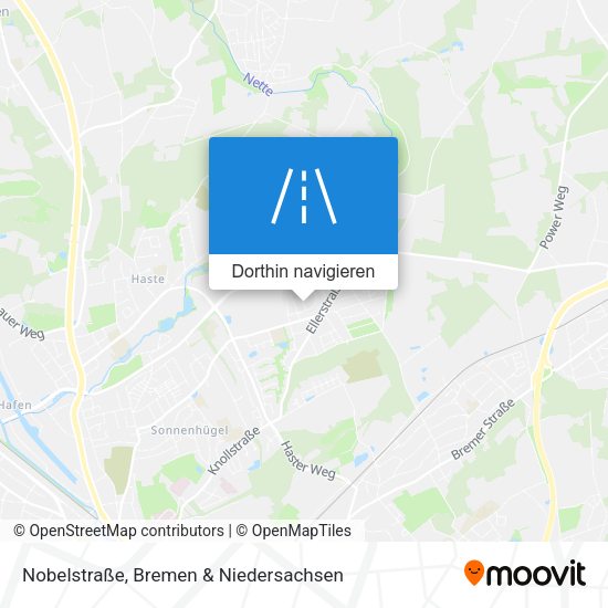 Nobelstraße Karte