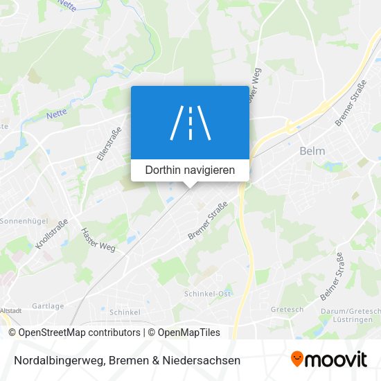 Nordalbingerweg Karte