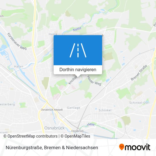 Nürenburgstraße Karte