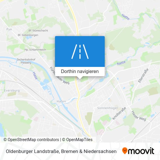 Oldenburger Landstraße Karte