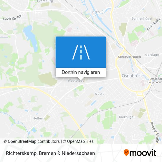 Richterskamp Karte