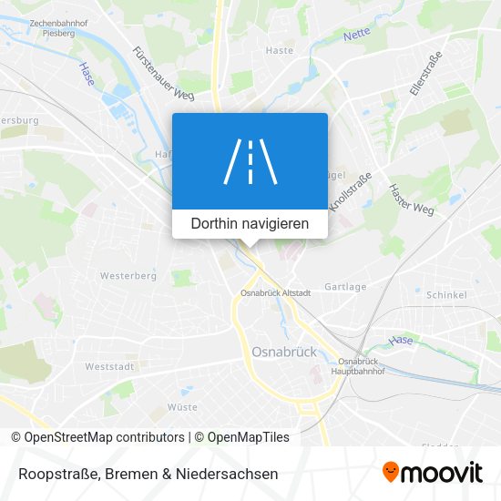 Roopstraße Karte