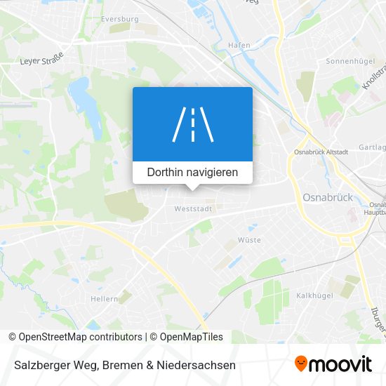 Salzberger Weg Karte