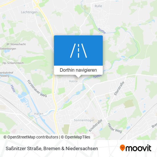 Saßnitzer Straße Karte