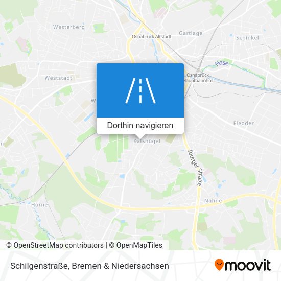 Schilgenstraße Karte