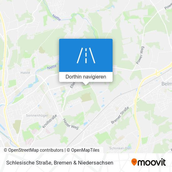 Schlesische Straße Karte