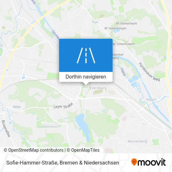 Sofie-Hammer-Straße Karte