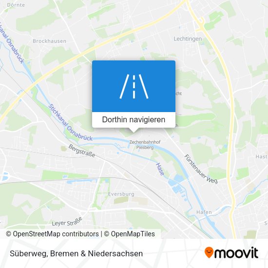 Süberweg Karte