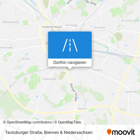 Teutoburger Straße Karte
