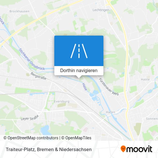 Traiteur-Platz Karte