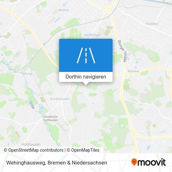 Wehinghausweg Karte