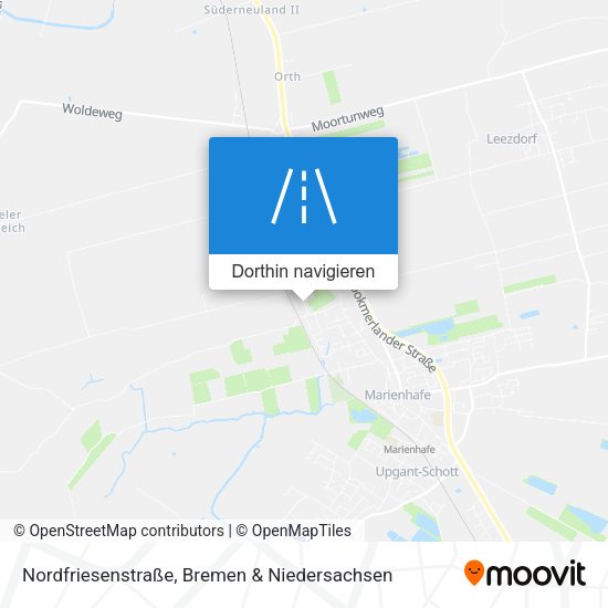 Nordfriesenstraße Karte