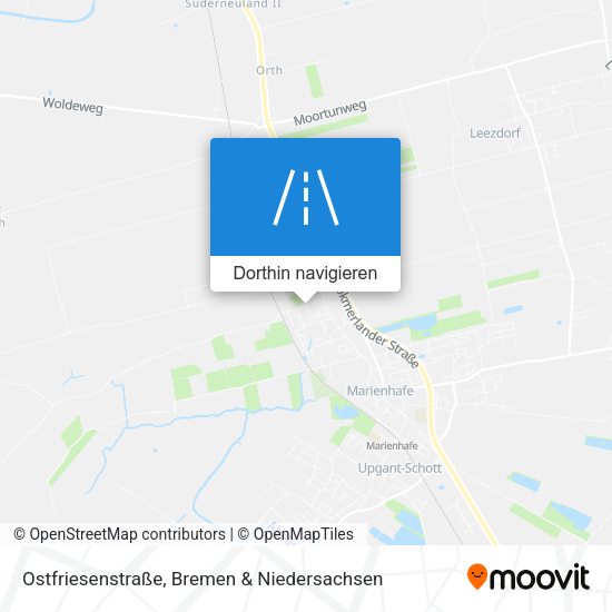 Ostfriesenstraße Karte